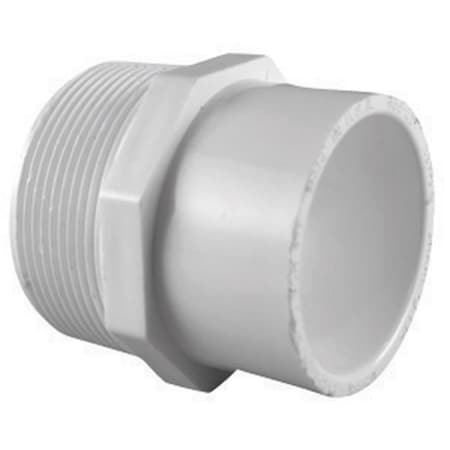 Pinpoint Charlotte Pipe & Foundry PVC021101600 Mpt x S 2 x 1.5 in. Schedule 40 PVC Adapter PI154134